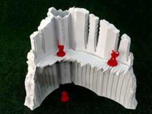 ruinas alienígenas de Arlengrad para wargames · Ruinas A de Arlengrad