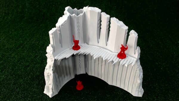 ruinas alienígenas de Arlengrad para wargames · Ruinas A de Arlengrad