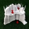 ruina alienígena con plataforma para wargames · Ruinas B de Arlengrad