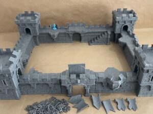 fortaleza modular para escenografía de castillo · Fortaleza modular