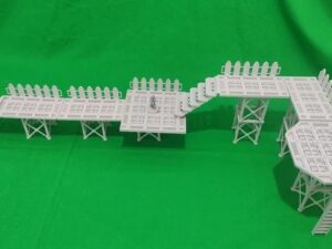 pasarelas industriales para escenografía futurista · Pasarelas industriales Sector Mechanicus