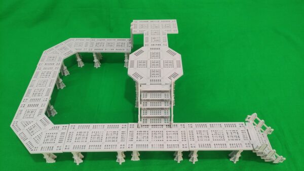 pasarelas industriales para escenografía modular · Pasarelas y escaleras industriales