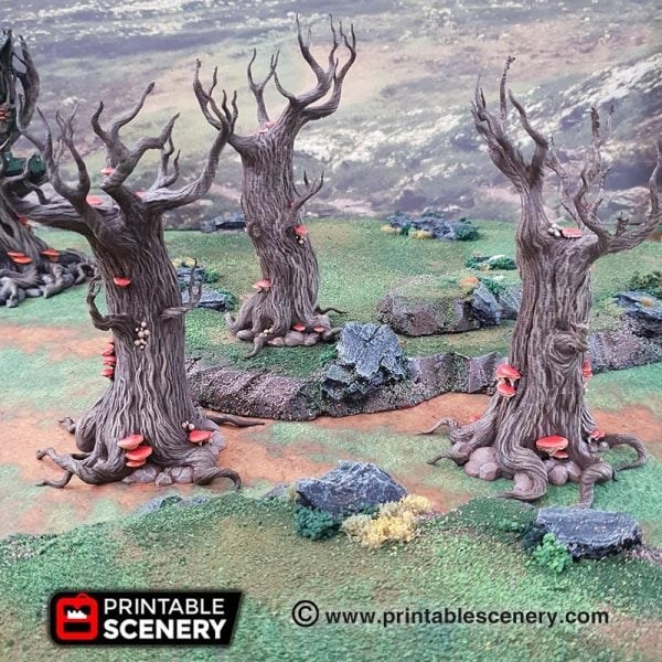 100-0263-4 3 árboles de Gloomwood · catálogo 4