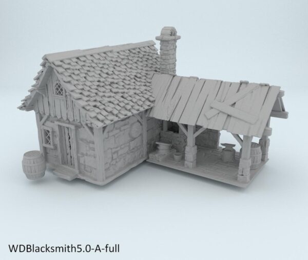 herrería medieval para escenografía de fantasía · Herrería de Winterdale