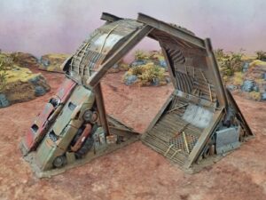 rizo de circuito para escenografía postapocalíptica · Rizo de circuito · Dread Race