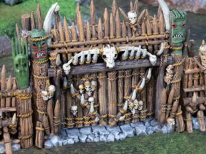 Puerta tribal fortificada · catálogo 1