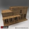 tienda general del oeste para escenografía · Tienda general del Oeste