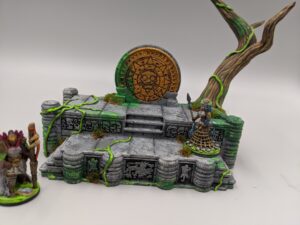 Altar de templo con árbol · catálogo 1