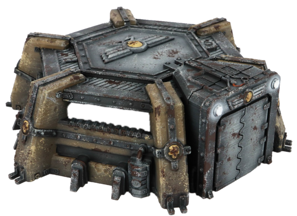 Búnker de infantería · GrimDark Outpost · catálogo 1