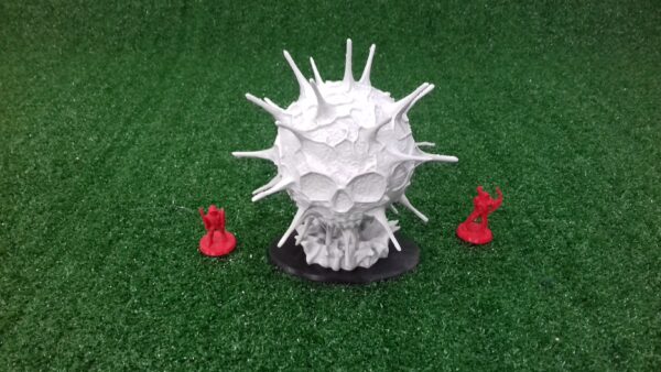 500-0079-0 sol de calaveras para escenografía fantástica · modelo completo