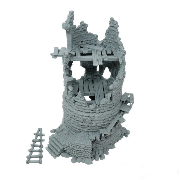 Torre en ruinas · vista 1