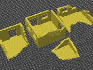 pack de ruinas de ladrillo para wargames · conjunto completo