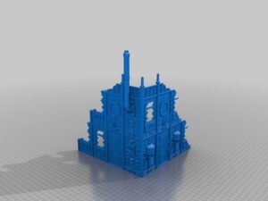 Fábrica gótica en ruinas · catálogo 1