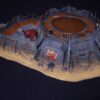 500-0135-0 búnker imperial para escenografía de ciencia ficción · Búnker punto fuerte imperial