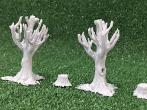 árboles secos y tocones para escenografía · Árboles secos y tocones