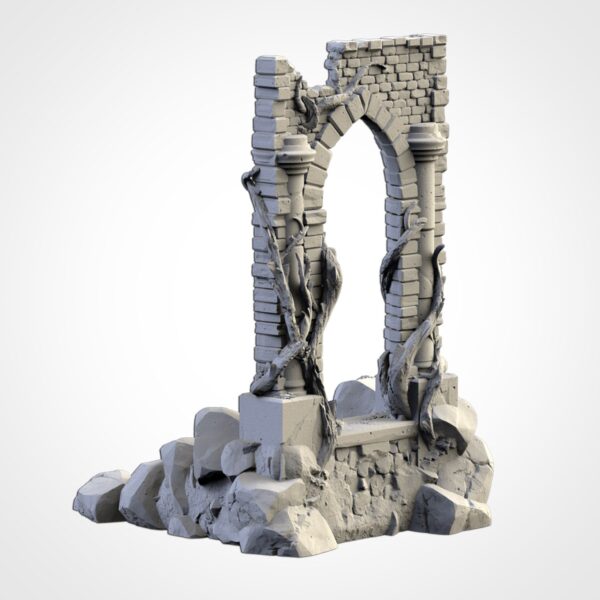 3 ruinas góticas con arcos · catálogo 3