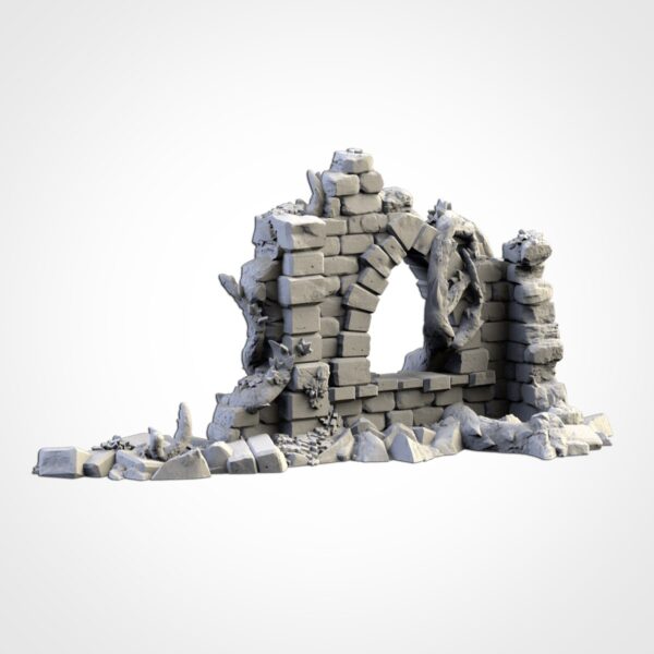 3 ruinas góticas con arcos · catálogo 5