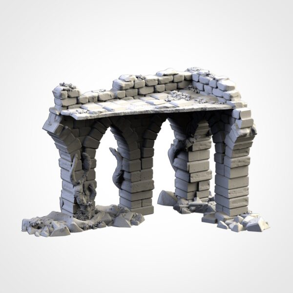 3 ruinas góticas con arcos · catálogo 7