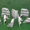 999-0016-0 pack de diez ruinas urbanas para wargames · 10 ruinas WTC sin contenedores
