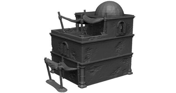 Edificio portuario de fantasía para wargames · Edificio 1 · City of Corsairs