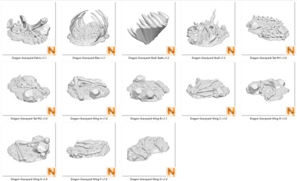 Dragon's Graveyard Reference Cementerio de dragones · catálogo 8
