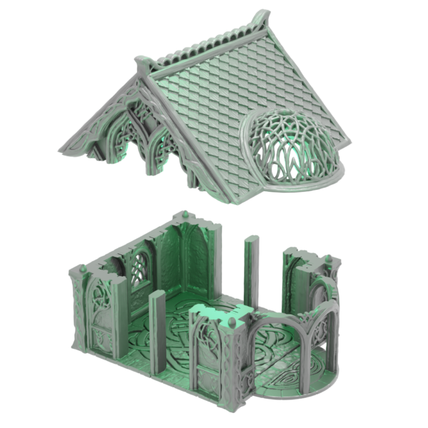 ElvenHomeRender2 Casa élfica · Noldareth · catálogo 2