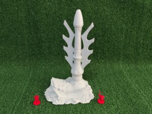 IMG-20231005-WA0060 Aguja alienígena en ruinas para wargames · Restos en ruinas A · Lyntrath