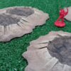 3 cráteres de explosión · catálogo 17