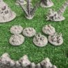 Escenografía alienígena · 16 piezas · catálogo 2