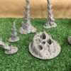 Escenografía alienígena · 16 piezas · catálogo 3