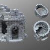Makers Anvil - Ruined Tower - Render Torre en ruinas · Ruined Town · catálogo 4