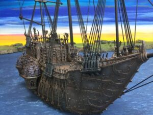 Barco negro pirata · catálogo 4
