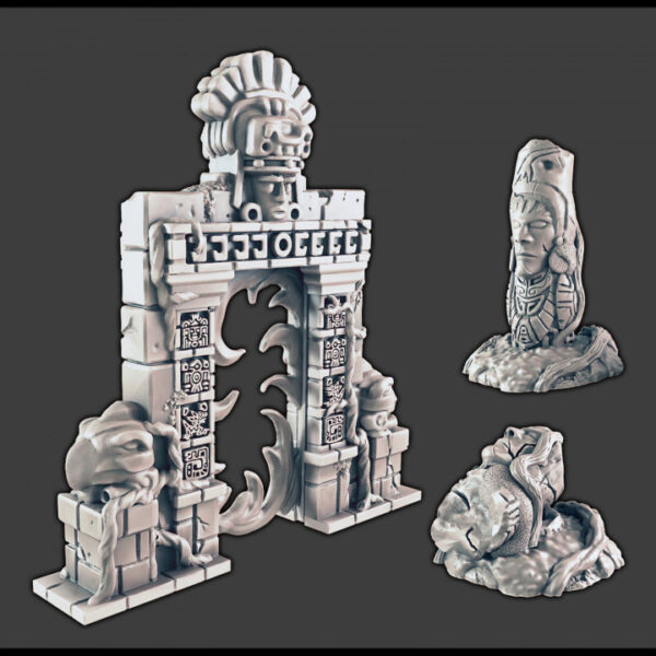 Set B Ruinas de templo de la jungla · catálogo 2