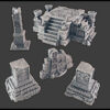 Set C Ruinas de templo de la jungla · catálogo 3