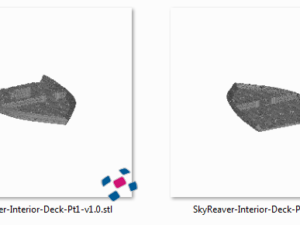 Nave élfica Sky Reaver · catálogo 1