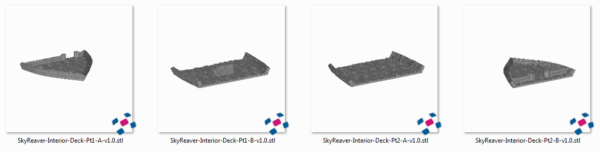 Sky Reaver Interior Deck Small Printer Reference Nave élfica Sky Reaver · catálogo 2