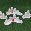 Tyranid ground ruins - warhammer 40k terrain (3) corner ruin