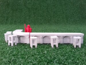 Barra de bar y taburetes · catálogo 1