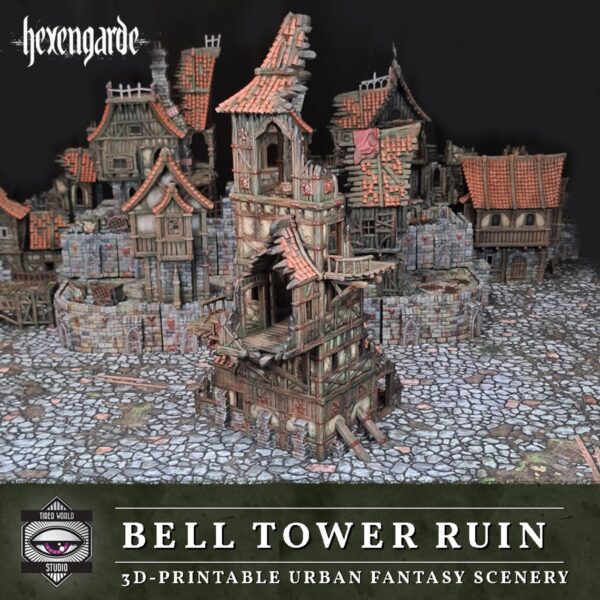 Campanario en ruinas · Hexengarde · catálogo 4