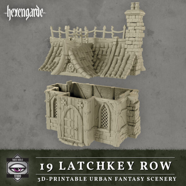 Casa Latchkey Row · Hexengarde · catálogo 3
