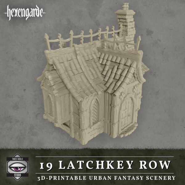 Casa Latchkey Row · Hexengarde · catálogo 4