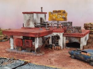 Gasolinera abandonada · Wasteworld · catálogo 1