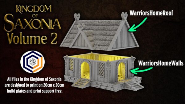Casa de guerreros · Saxonia · catálogo 4