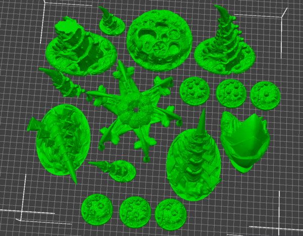 pack b tyranid stls Pack Tyranid 6 · 16 piezas · catálogo 14