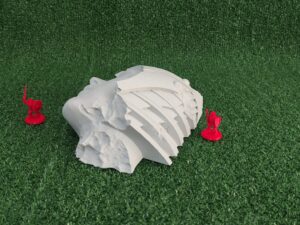 Cabeza de estatua B · Lyntrath · catálogo 1