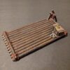 Balsa de río con vela · catálogo 1