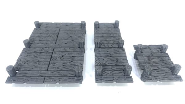portada muelles modulares para escenografía · Muelles modulares de madera