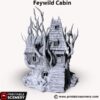 portada cabaña en árbol para escenografía · Cabaña Feywild · Shadowfey