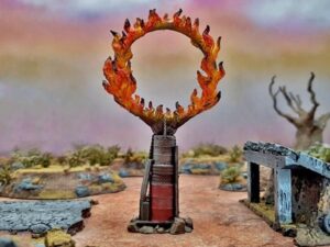 portada anillo de fuego para escenografía · Anillo de fuego · Dread Race
