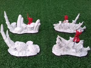 portada obstáculos alienígenas para wargames · Obstáculos alienígenas · Tulipa Evolved